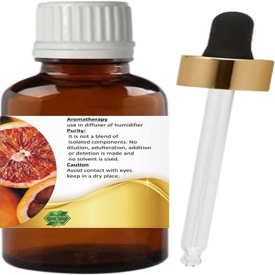 Levenmooi Orange, Blood (Citrus sinensis var. sanguinea) Pure & Natural Therapeutic Grade Essential Oil Glass