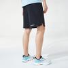 Anta Running Series Logo Mid-Waist Straight-Leg Casual Shorts Men Bottoms Black 152325505-3