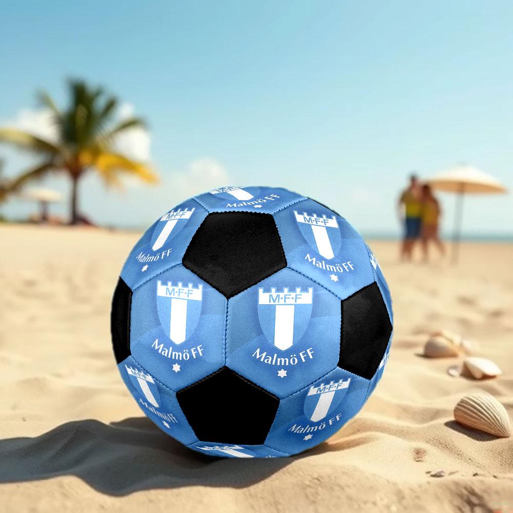 1pc Malmo FF Soccer Ball Size 5 Indoor Soccer Ball Fashion Colorful Backyard Game - Great For Sports Fans Gift HE72