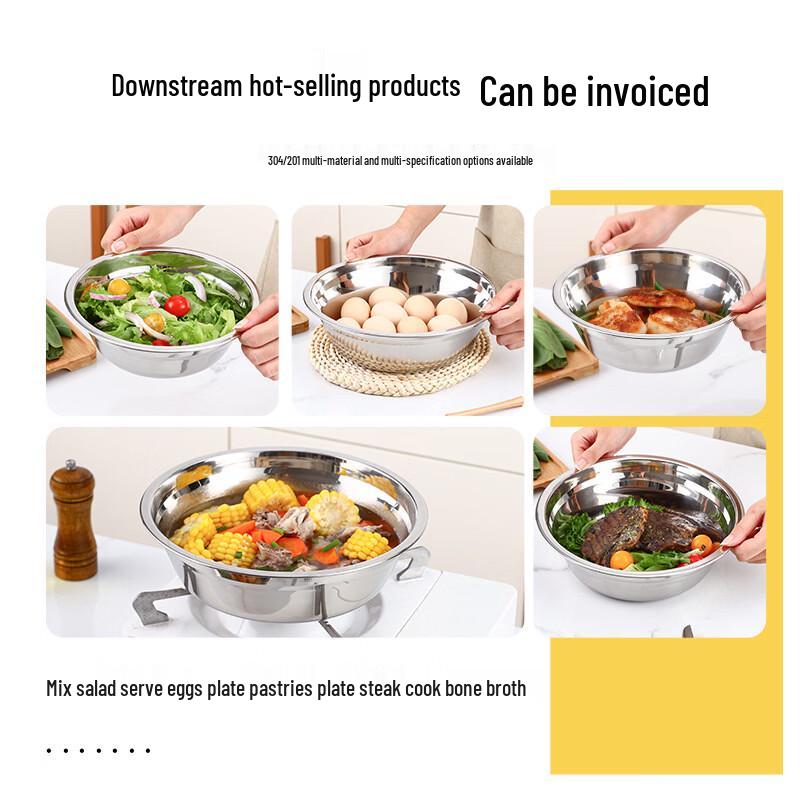 ARKIE 304 Stainless Steel Soup Bowl