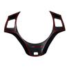 1 PCS Car Steering Wheel Trim For BMW 3 Series E90 E91 E92 E93 2005-2012 Car Steering Wheel Cover Decoration Frame Carbon Fiber