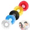 YONTTQNN Microphone Disposable 100 5 Pop for and Covers, Non-woven Fabric, Pieces, Colors, Filter, Windproof, Dustproof, Splashproof, Karaoke,
