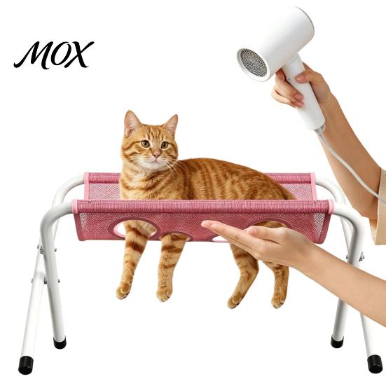 Dog Nail Trimming Hammock Pet Grooming with Stand, Folding Cat Table, Mesh Table Washing Station for Cats Dogs Supplies