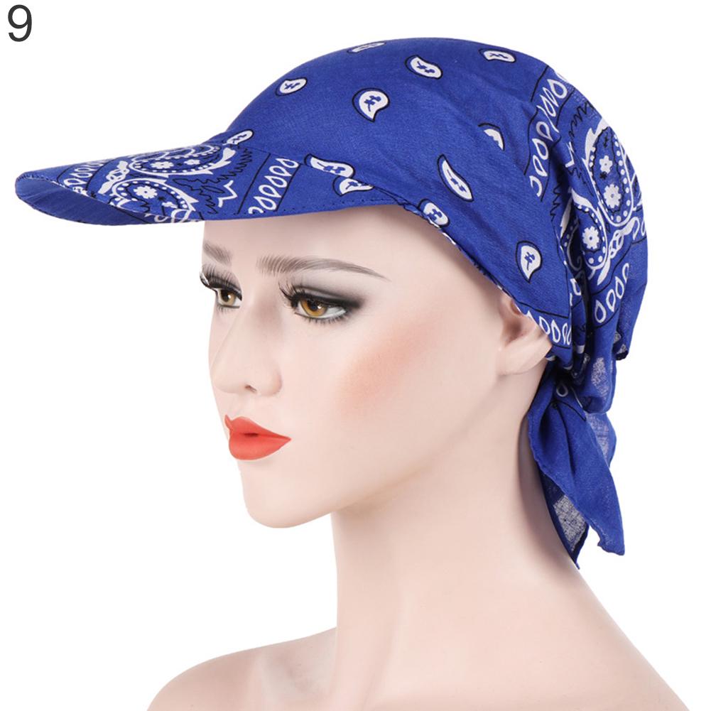 Chapéus de verão femininos estampados criativos e elegantes, chapéu de praia, lenço de pano, lenço de cabeça