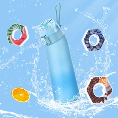 700ML Hrneček na vodu Up Water Air Láhev s kapslemi na příchutě Ovocná vůně Nepropustná Sportovní