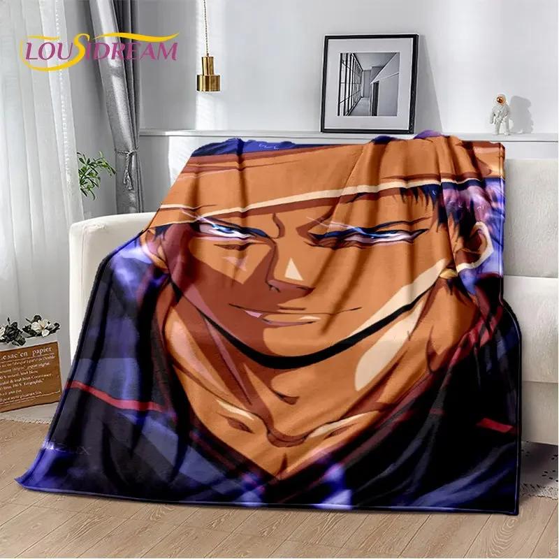 Kuroko'nun Basketbol Anime Karikatür Yumuşak Peluş Battaniye, Flanel Battaniye Oturma Odası Yatak Odası Yatak Kanepe Piknik Koyu için Battaniye