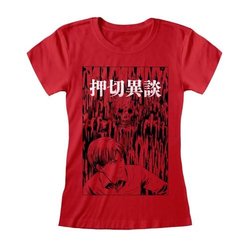 Junji-Ito Womens/Ladies Drips Fitted T-Shirt