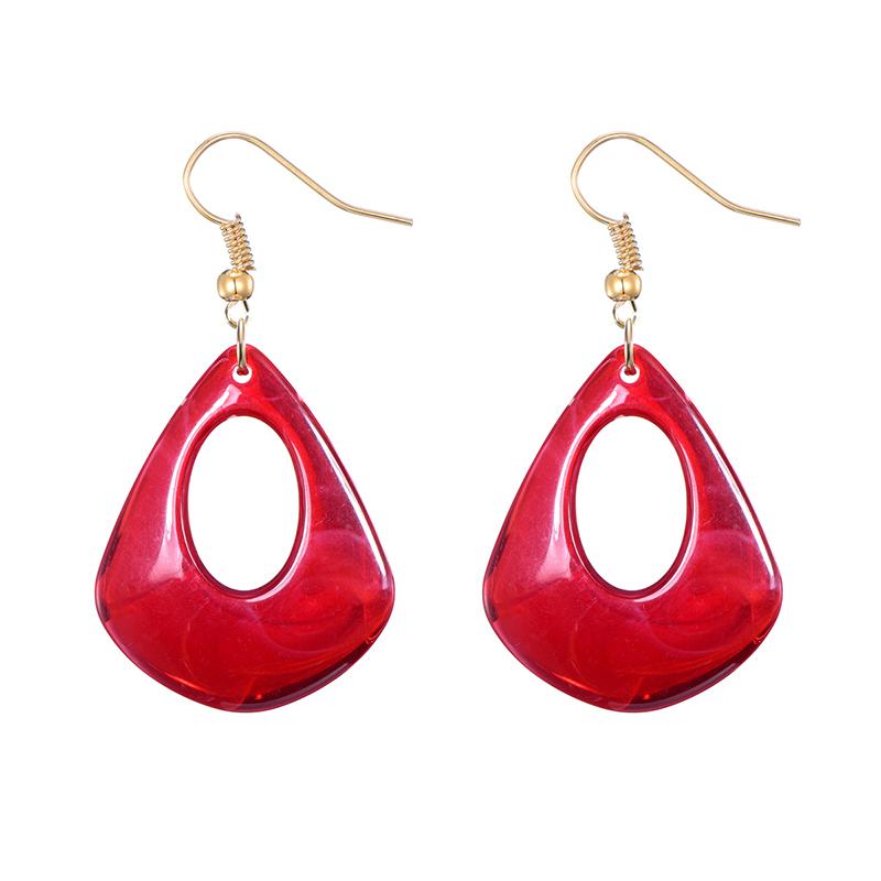 LOVBEAFAS Drop Dangle Acrylic Earrings for women kolczyki Fashion Simple Korean Geometric Hanging Bohemian Earring Jewerly