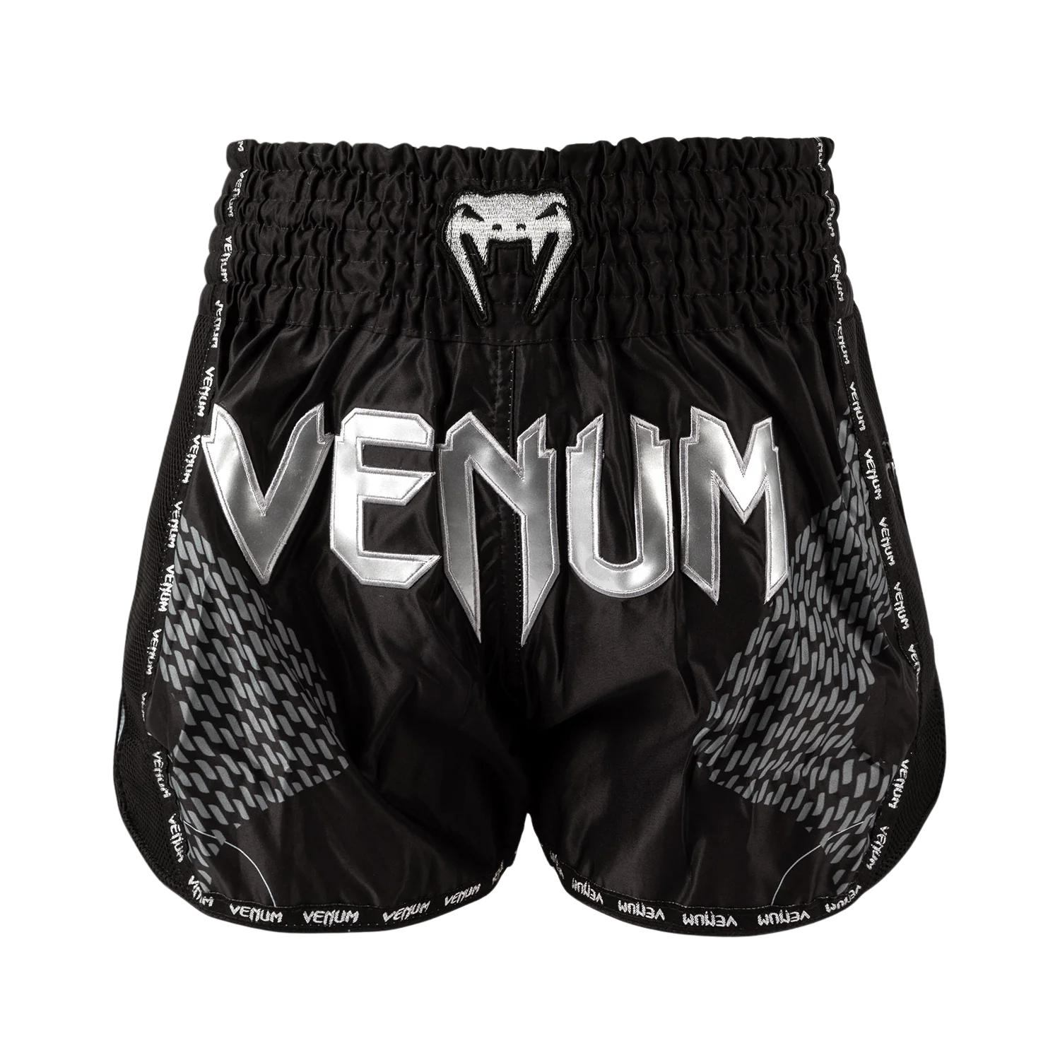 Super Merchant Venum Muay Thai Nexus Shorts Zwart/Zilver M