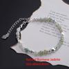 VENTFILLE 925 Sterling Silve Red Agate Bracelet for Women Flower Pendant Lucky Bead Originality Jewelry Gift Dropshipping
