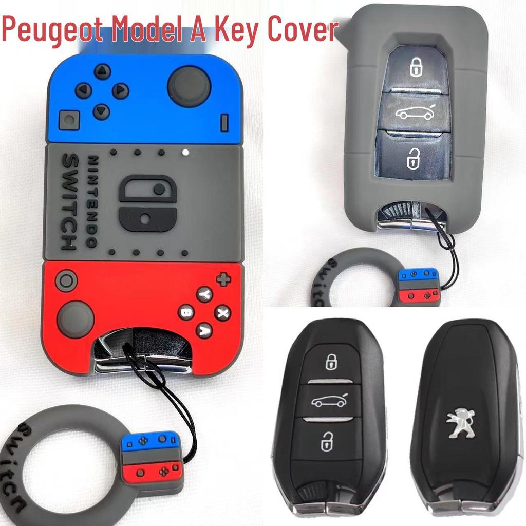 Cat Paw Cartoon Key Cover for Yamaha & Honda Motorcycles