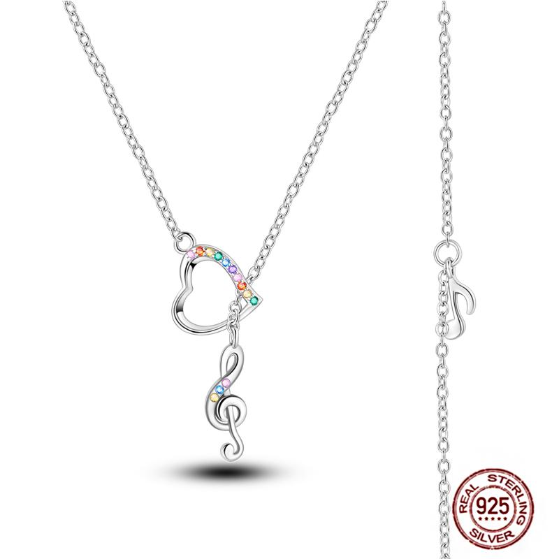 Copper Pendant Necklace Pink Heart Star Moon Firefly Plant Charm Basic Chain Necklaces Original Festival Jewelry For Women G