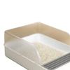 Extra Large Odor-Proof Cat Litter Box & Semi-Enclosed Anti-Splash Bed