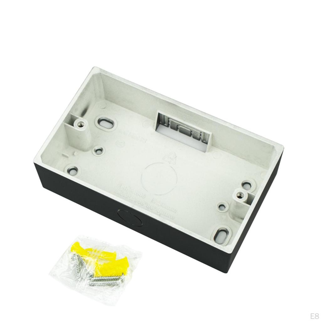 Compact Electrical Enclosure Box for DIY Projects - Sturdy Mounting Solution with Easy Installation