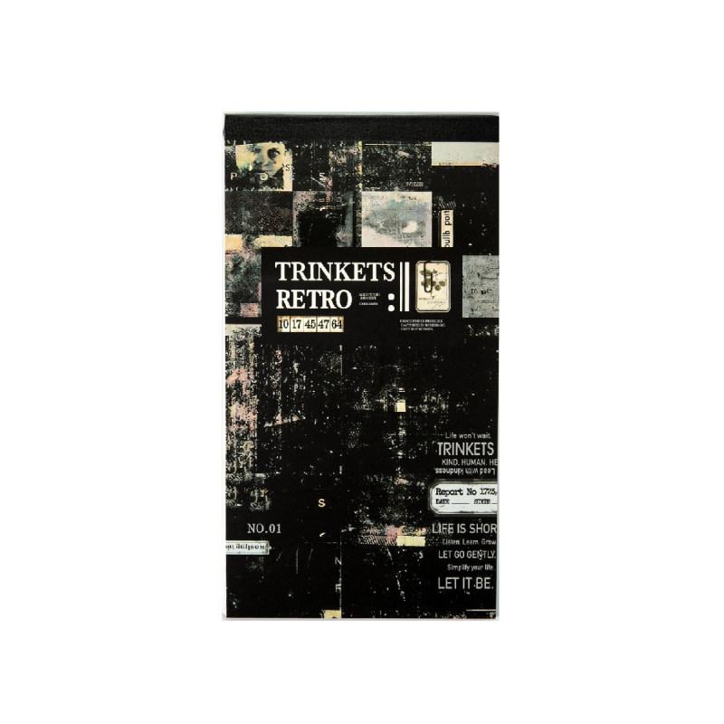 Lost Letter Series: Retro Dual Material Number Labels for DIY Journal Decoration