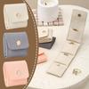 Cute Mini Travel Jewelry Organizer Bag Portable Foldable Necklace Ring Earrings Packing Bag Small Storage Bag For Accessories
