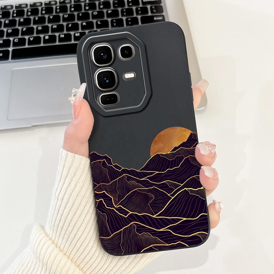 For Infinix Note 50 Pro+ Plus Case X6856 Cover Fashion Painted Couple Phone Cases For Infinix Note 50 Pro 4G X6855 Note50 Fundas