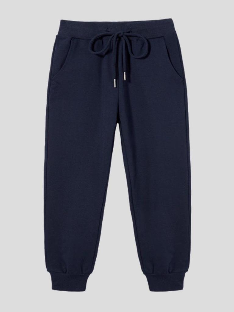 Navy Blue Plus Size Boys' School Uniform Pants - Extra Large