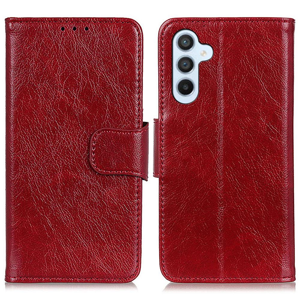 For Samsung Galaxy A16 5G/A16 4G Case Nappa Texture Split Leather Wallet Phone Cover