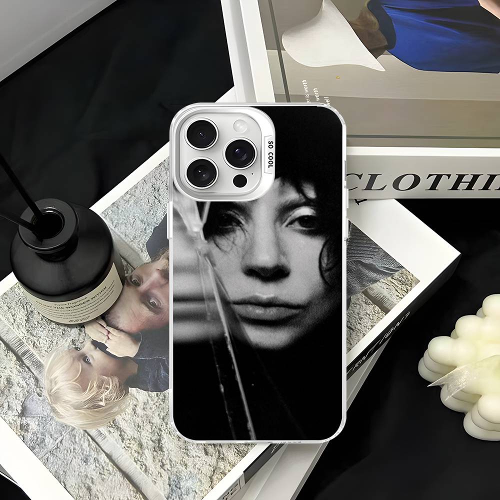 Singer L-Lady Gaga Mayhem Phone Case For IPhone 17 16 15 14 13 Pro Max Plus Matte Color Back Cover