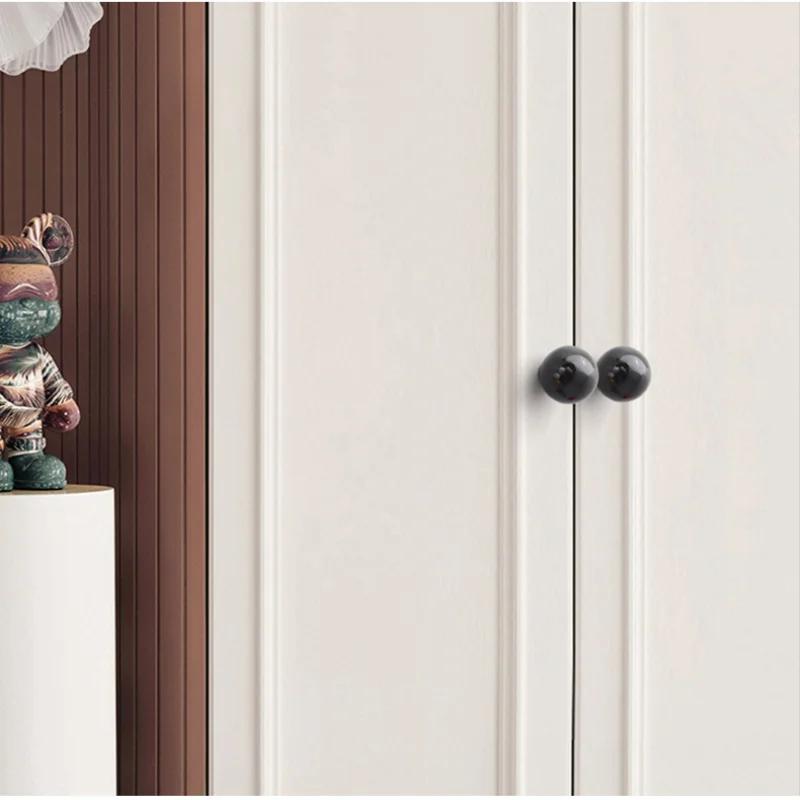 Maniglia Sferica in Ceramica Colorata Moderna per Ante di Armadi e Guardaroba Maniglia Carina per Cassetti Foro Singolo Pomelli Sferici Colorati