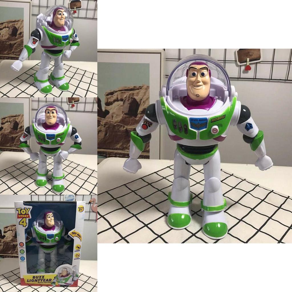 Buzz Lightyear Toy Story 4 Talking Action Figure With Movable Limbs And Bright Detailing