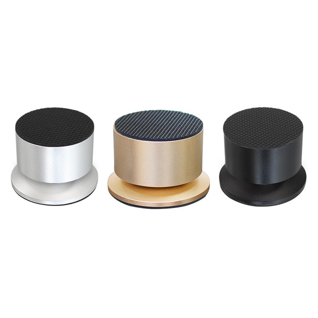 Universal Spring Loaded AntiVibration Pad for Speakers Aluminum Construction NonSlip Rubber Base