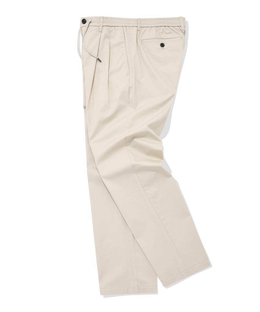COVERNAT Tapered Chino Pants Ivory