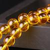 Natural Yellow Crystal Stone Spacer Loose Beads Jewelry Making Natural Stone Bead Citrine