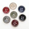 Resin Button Shirt, Thin Edge Four-Eye Buttons, Children'S Buttons, High-End Cardigan, Sweater Buttons.