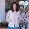 Route Women's Hooded Vest Pastel Yellow (S26MWRVE65)