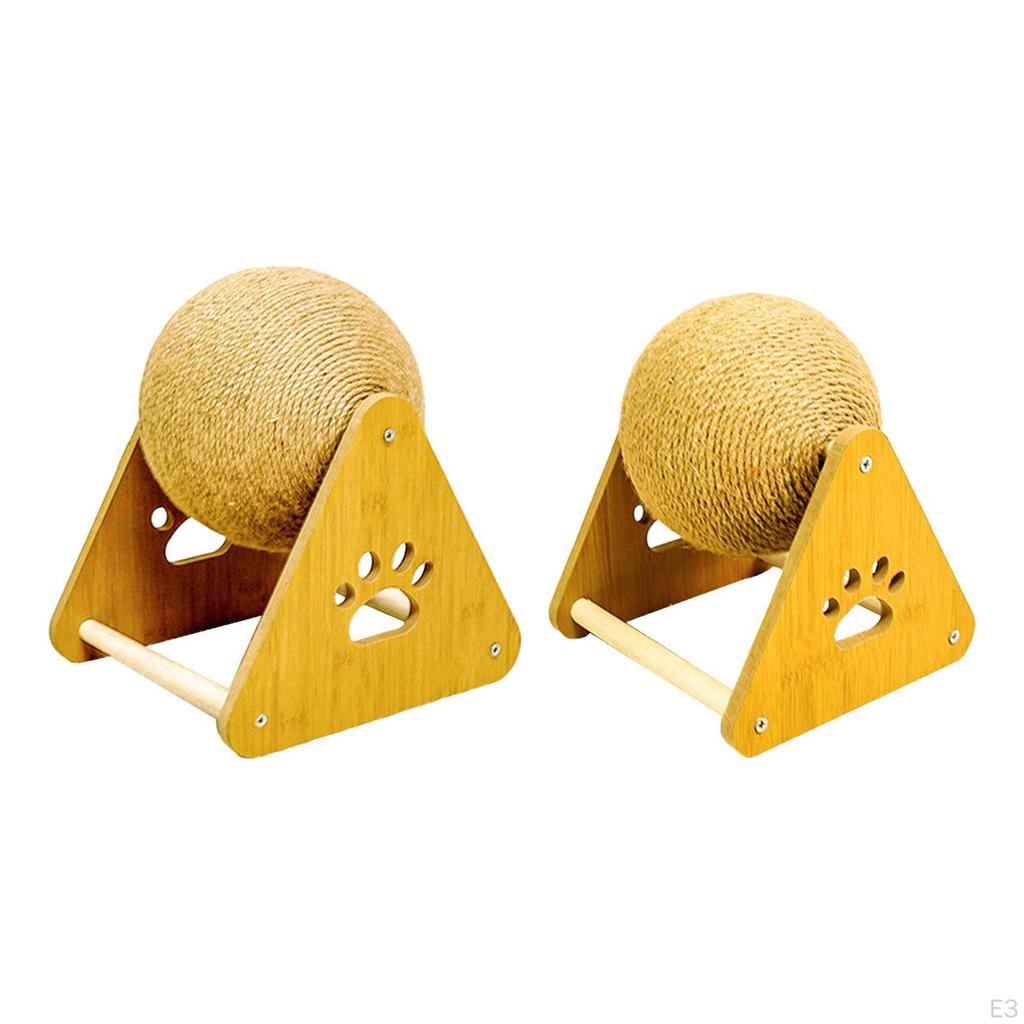 Cat Scratcher Toy Exercise Rotatable Protect Sofa Floor Wear Resistant Pet Supplies