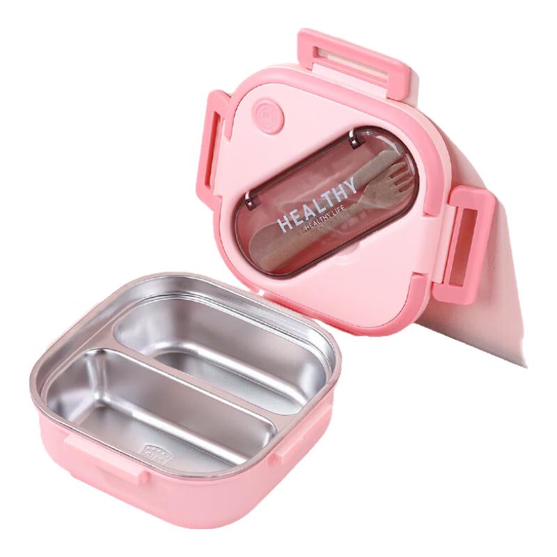 Jun Seventeen DH 304 Stainless Steel Lunch Box Two Compartments