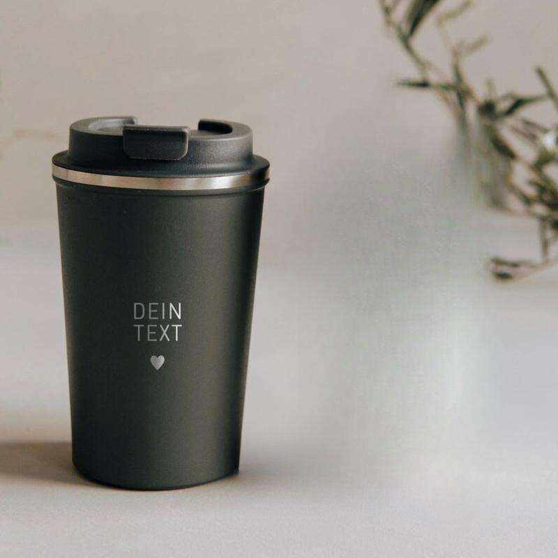 Personalized Valentines Coffee Mug Travel Coffee Mug Insulated Stainless Steel Cup Reusable Travel Mug Valentine Gift For Him 380ml
