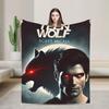 Teen Wolf The Movie  Flannel Blanket Winter  Soft Throw Blanket for Kids Living Room Novelty Bedspread Sofa Bed Cover