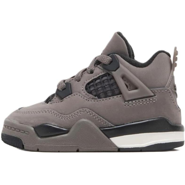 

Air Jordan 4 Retro TD Cave Stone Детские кроссовки Коричневый Черный Лунный-частица IB4387-200 23.5