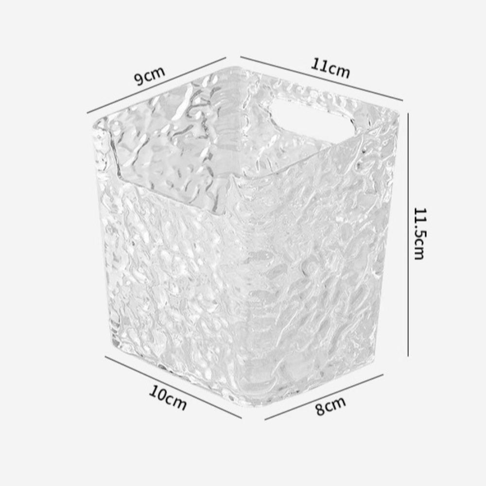 Wall Mounted Water Ripple Storage Shelf Hollow Drain Hole Nail Free Mounting Punch Free Shower Storage Rack