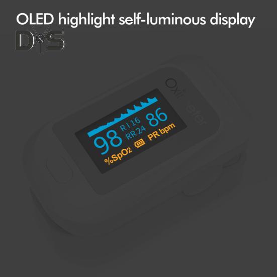 Véroxigén-mérő PI-index digitális kijelzővel Nagy pontosságú ujj-fájdalommentes alkalmazás Oxigéntelítettségű hordozható oximéter