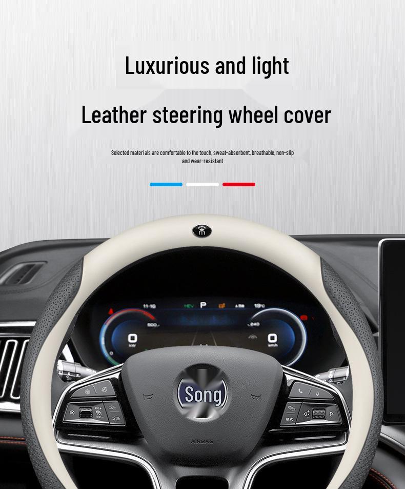 Pokrowiec na kierownicę BYD Song Plus DMI Pro dla modeli Champion Edition i Max Pro