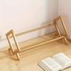 Desktop Bookshelf Home Living Room Small Decoration Bamboo Decorative Shelf Desk Multi-Shelf Bookcase Storage Shelf