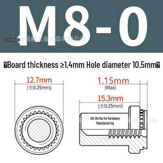 304 Stainless Steel Waterproof Sealing Nuts BS-M3 To BS-M8
