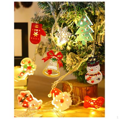 Decorações para árvores de Natal, luzes de fada, decoração, luz noturna, atmosfera para escadas de quintal