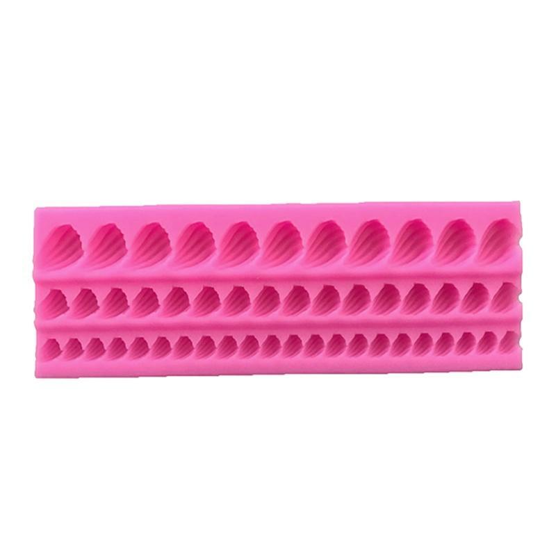 Mucegai în relief pentru fondant de dantelă din silicon Sugarcraft Instrument pentru formarea torturilor