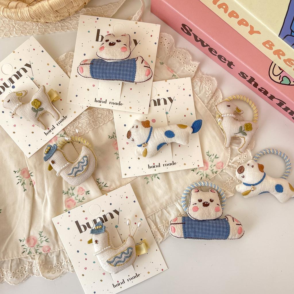 1pc Cartoon Dog Children's Hair Clips Girls Cute Barrettes Hairpins Hairgrips BB Clips Fashion Hair Accessories Kids Headwear