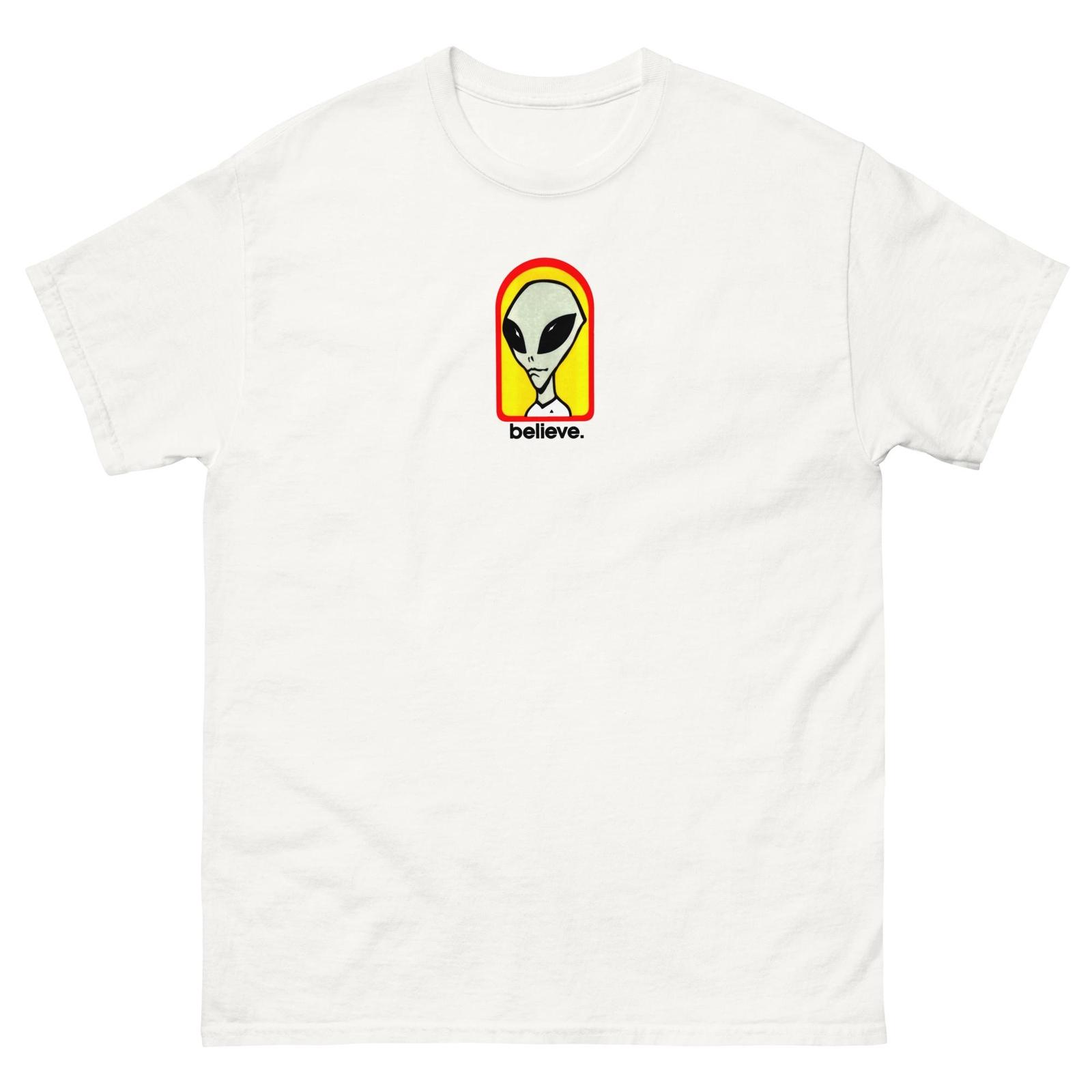 alien workshop believe t-shirt skateboarding tee S разноцветный