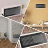 2 Pezzi Copertura Rete Griglia Aerazione HVAC Antipolvere Copertura Magnetica Robusta per Griglia Pavimento