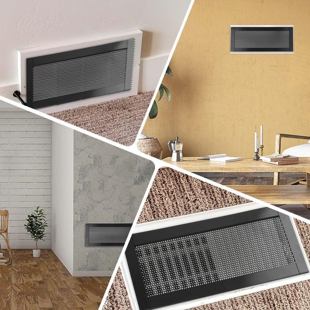 2 Pezzi Copertura Rete Griglia Aerazione HVAC Antipolvere Copertura Magnetica Robusta per Griglia Pavimento