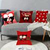 Cartoon P-ucca Couple Cute Cushion Cover Pillow Case Pillowcase Soft Skin Friendly & Comfortable with a Hidden Zipper