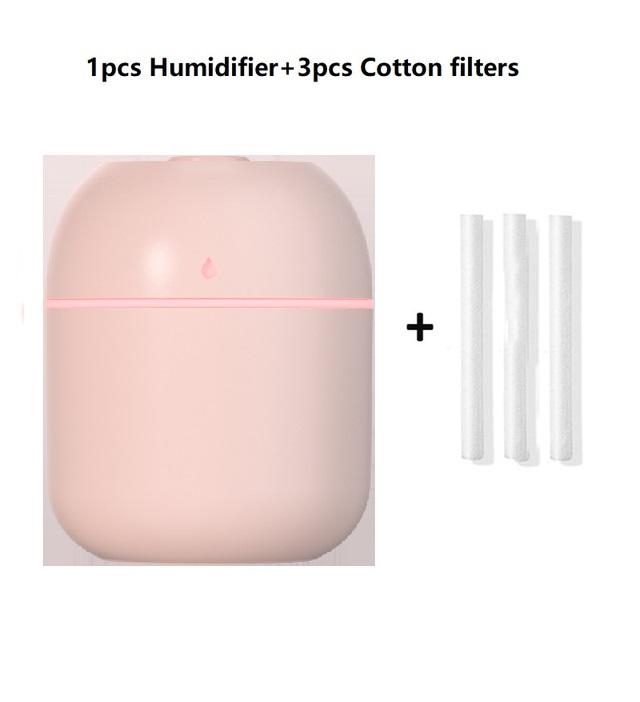 220 ml Luftbefeuchter Mini Ultraschall Usb Ätherisches Öl Diffusor Auto Reiniger Aroma Anion Nebel Maker Für Home Auto Led nacht Lampe