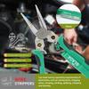 Wire Stripper Plier Multifunctional Cable Stripping Cutter Heavy Duty Electrical Wire Stripping Tool Wire Cutting Crimping Plier